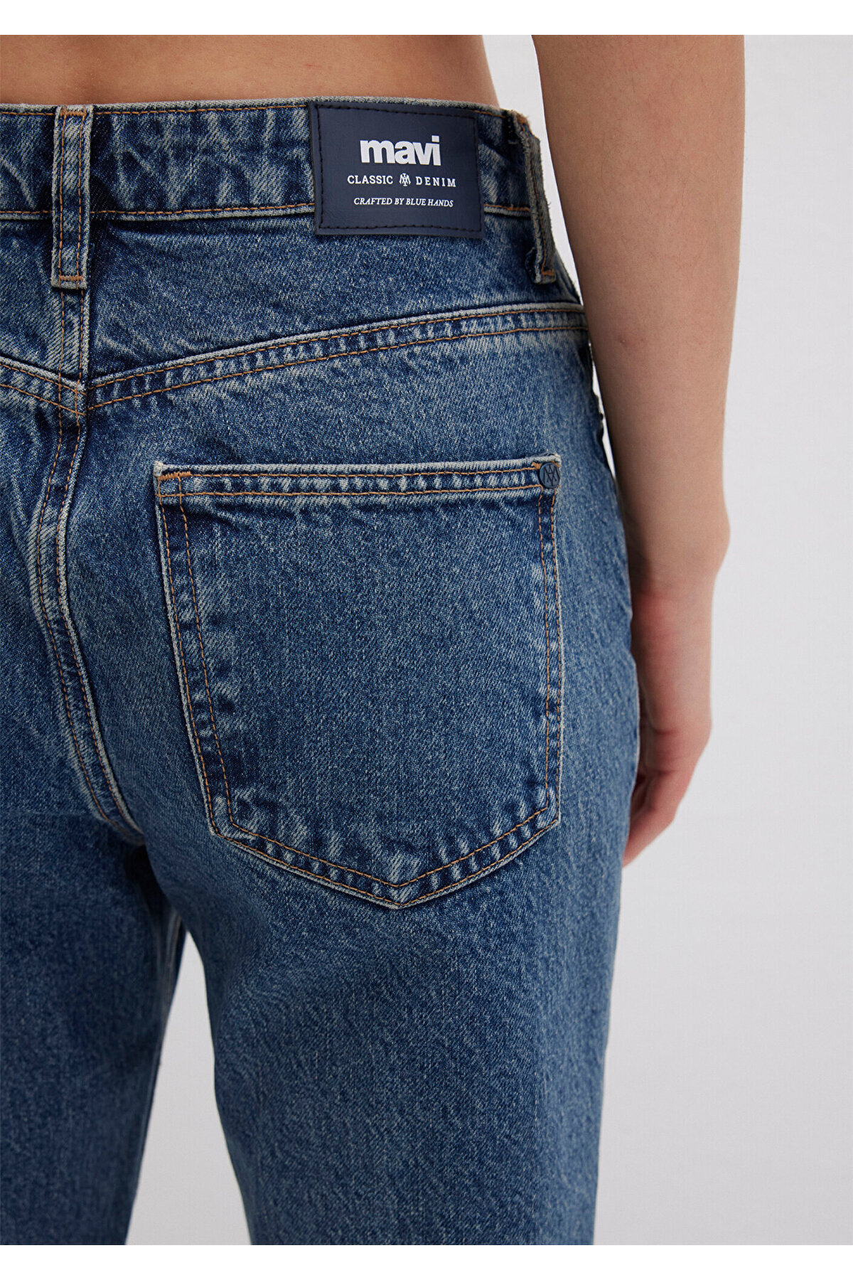 Mavi  New York Classic Denim Puslu Koyu Jean Pantolon 101441-88581 - Görsel 8