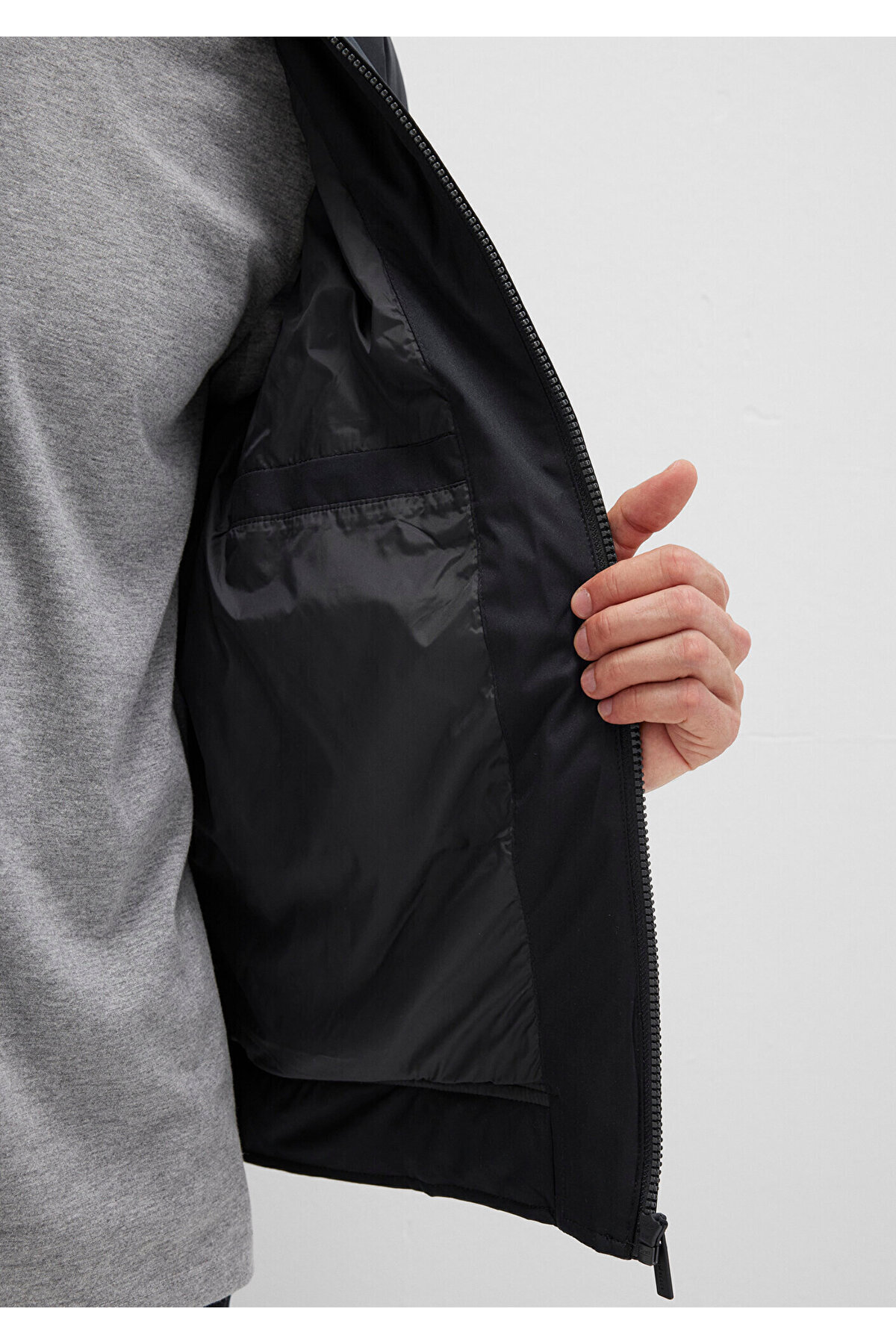 Mavi  Black Siyah Bomber Ceket 0110616-71379 - Görsel 7