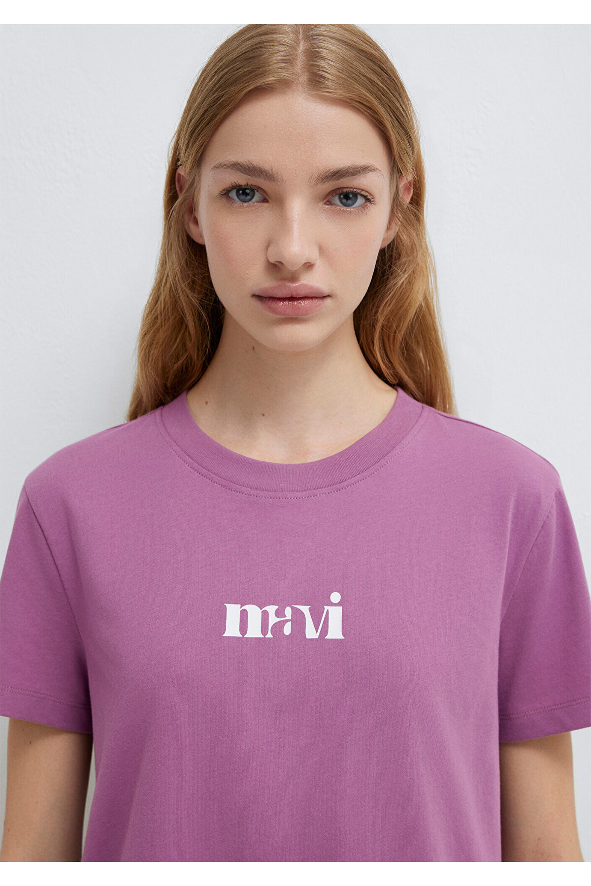 Mavi  Baskılı Mor Tişört Regular Fit / Normal Kesim 1612241-70987 - Görsel 6