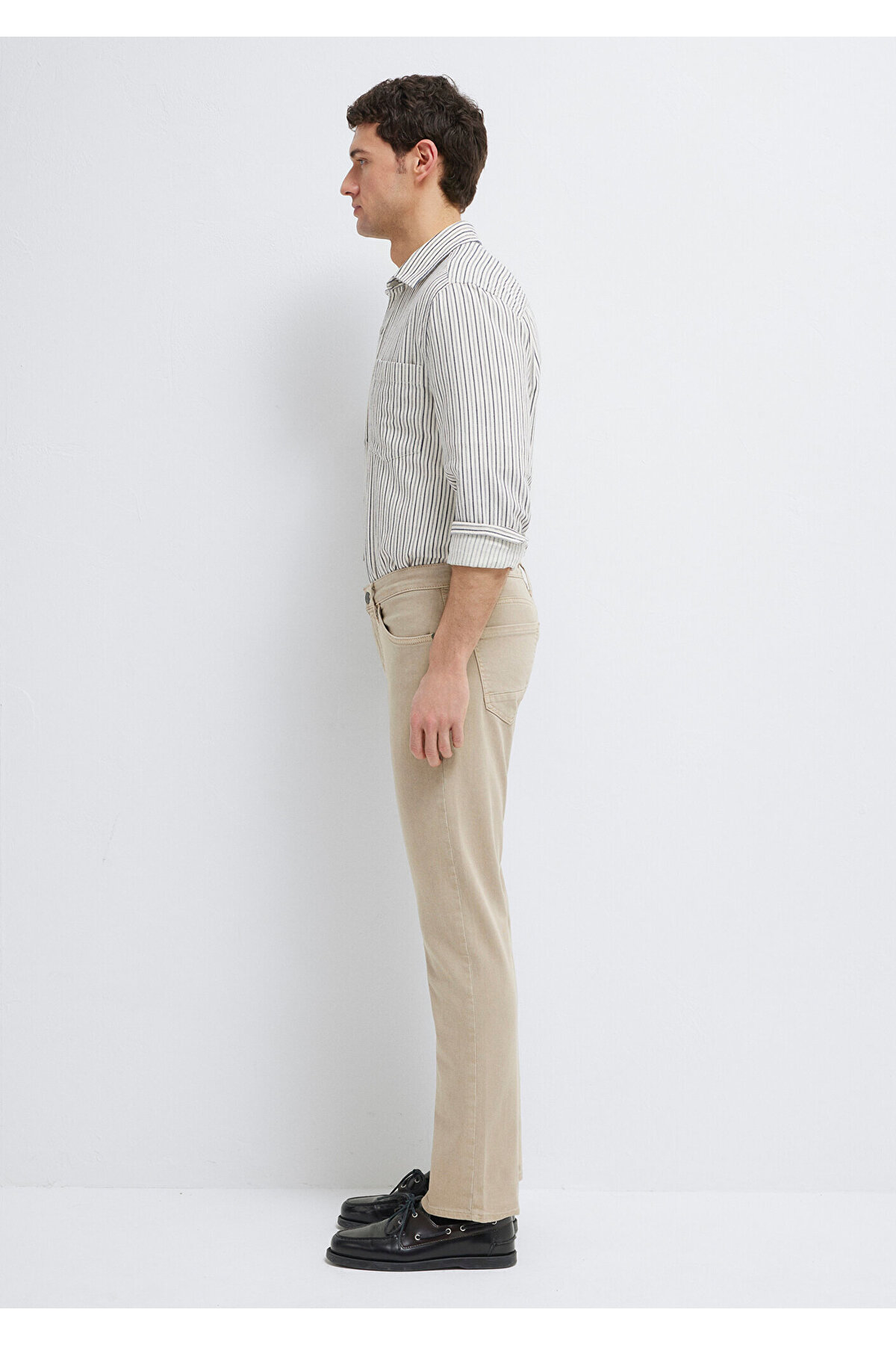 Mavi  Martin Bej Comfort Gabardin Pantolon 0037886566 - Görsel 4