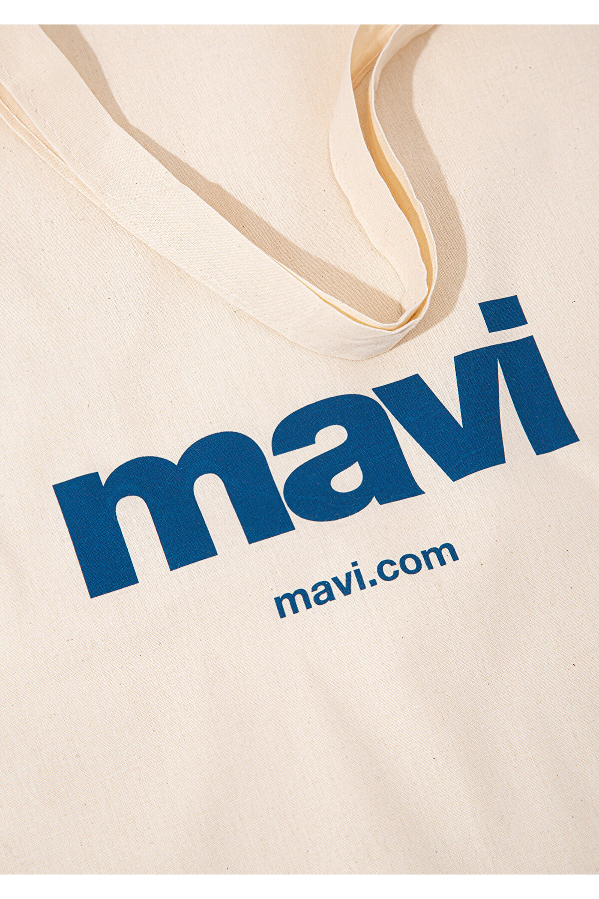 Mavi  Logolu Çevre Dostu Geri Dönüştürülebilir Bez Çanta PO393918 - Görsel 8