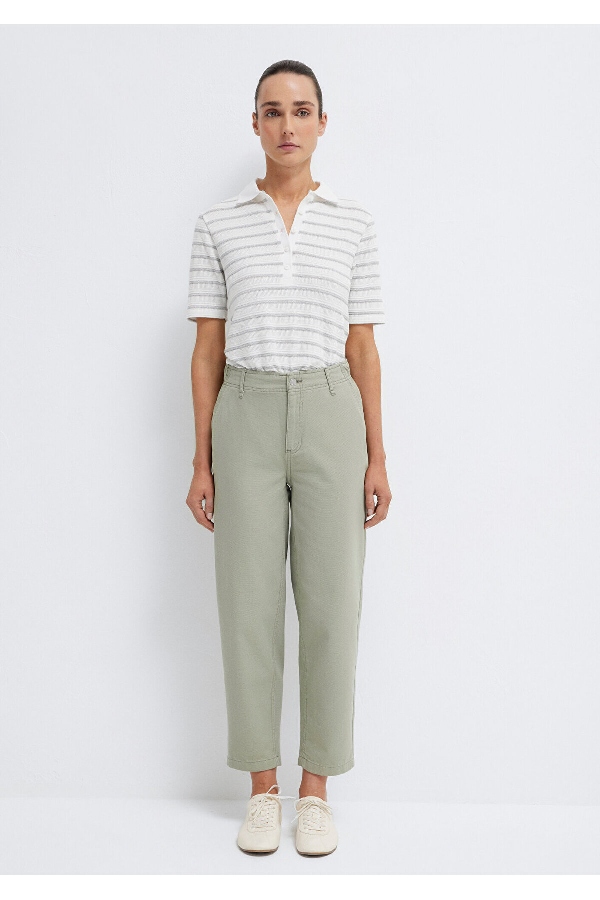 Mavi  Yeşil Pantolon 1010649-71484 - Görsel 3