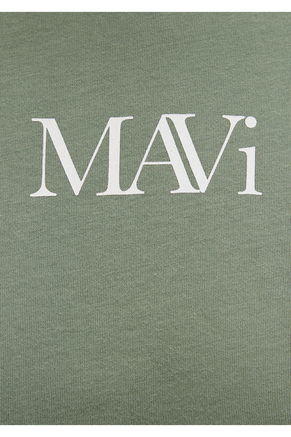 Mavi  Logo Baskılı Yeşil Tişört Regular Fit / Normal Kesim 1611594-81976 - Görsel 7