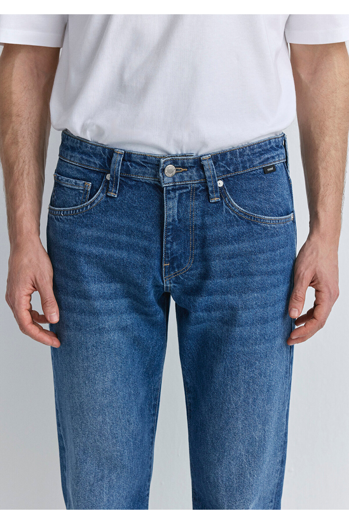 Mavi  Hunter 90lar İndigo Mavisi Jean Pantolon 0020233733 - Görsel 6