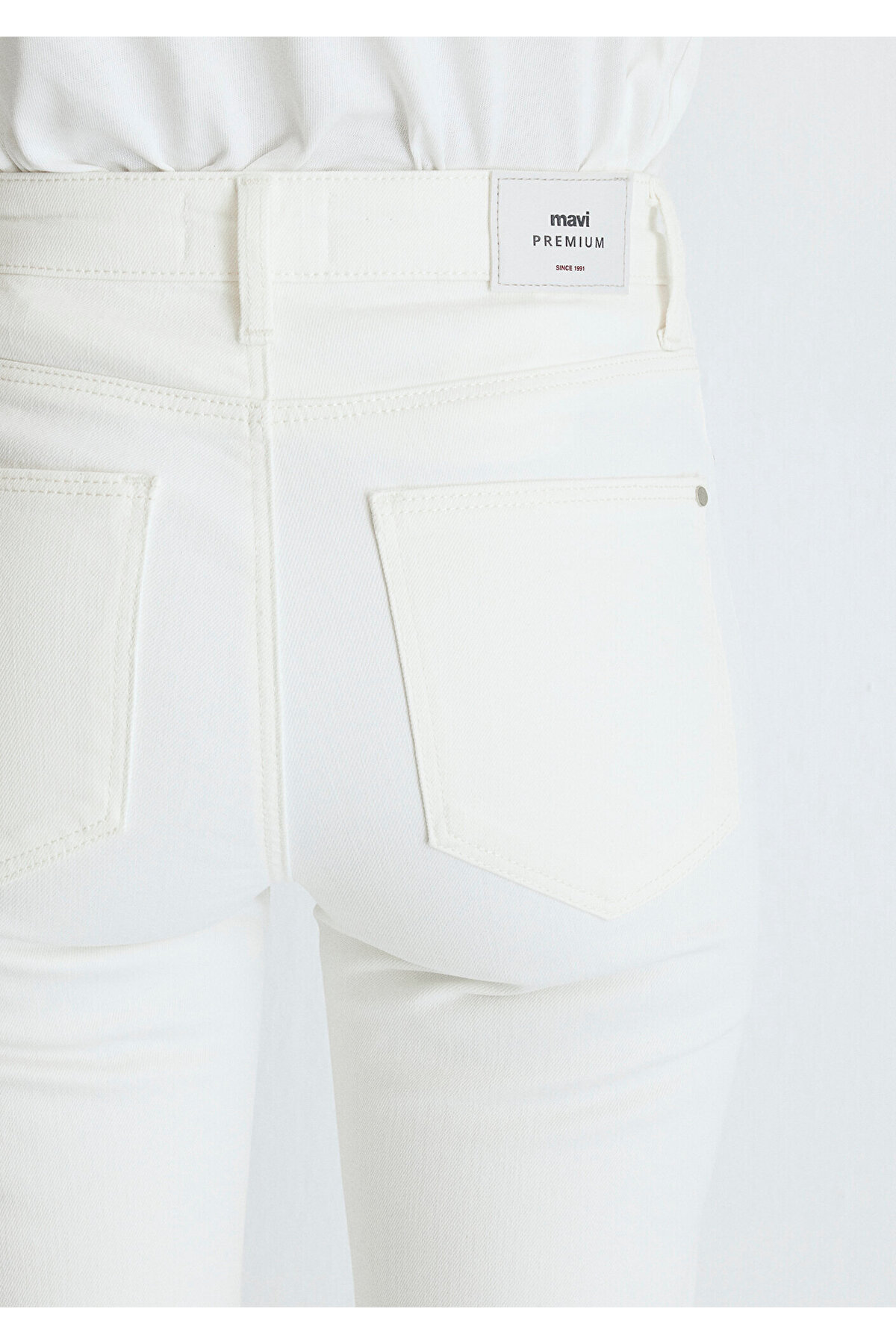 Mavi  Viola Premium Beyaz Jean Pantolon 101048-86478 - Görsel 8