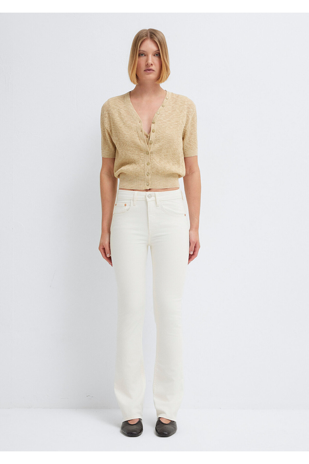 Mavi  Maria Real Blue Beyaz Jean Pantolon 101225-84394 - Görsel 3