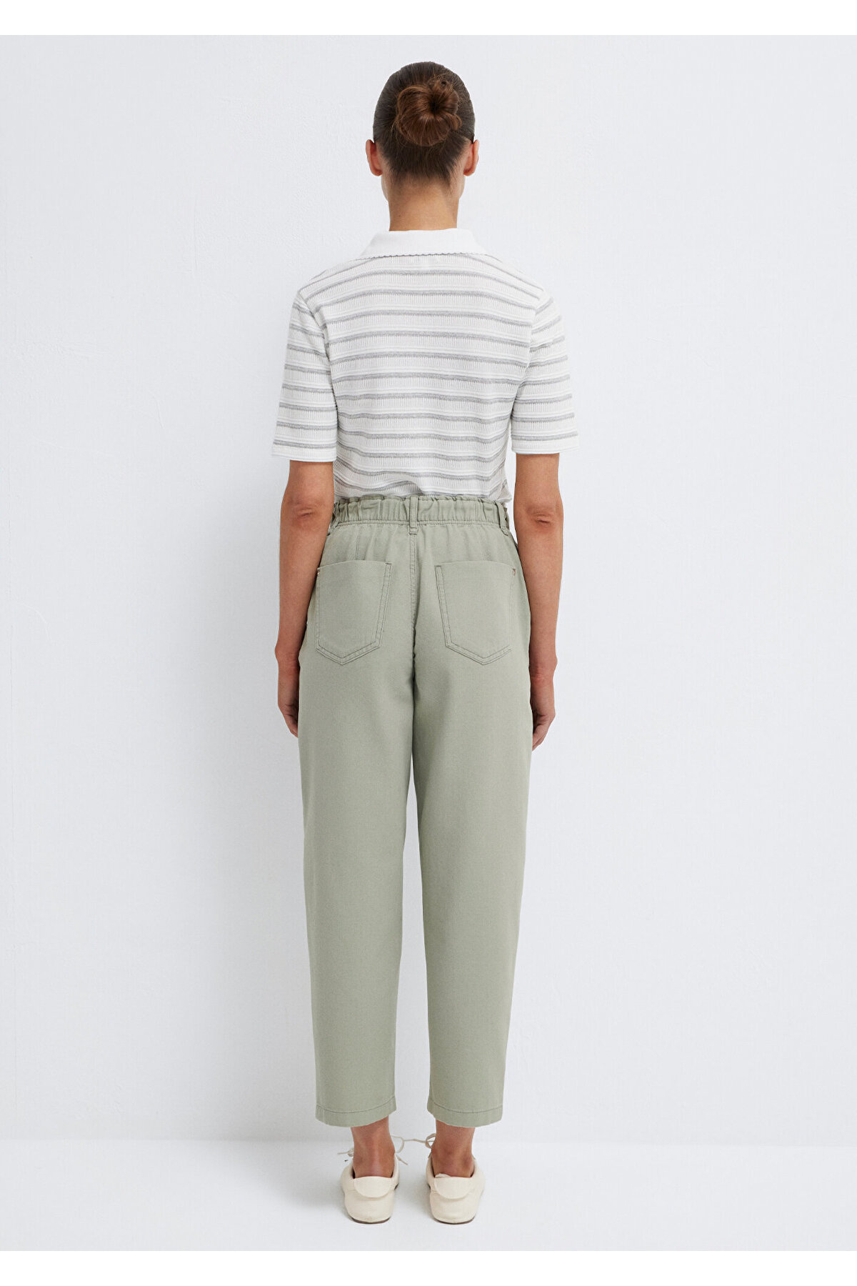 Mavi  Yeşil Pantolon 1010649-71484 - Görsel 5