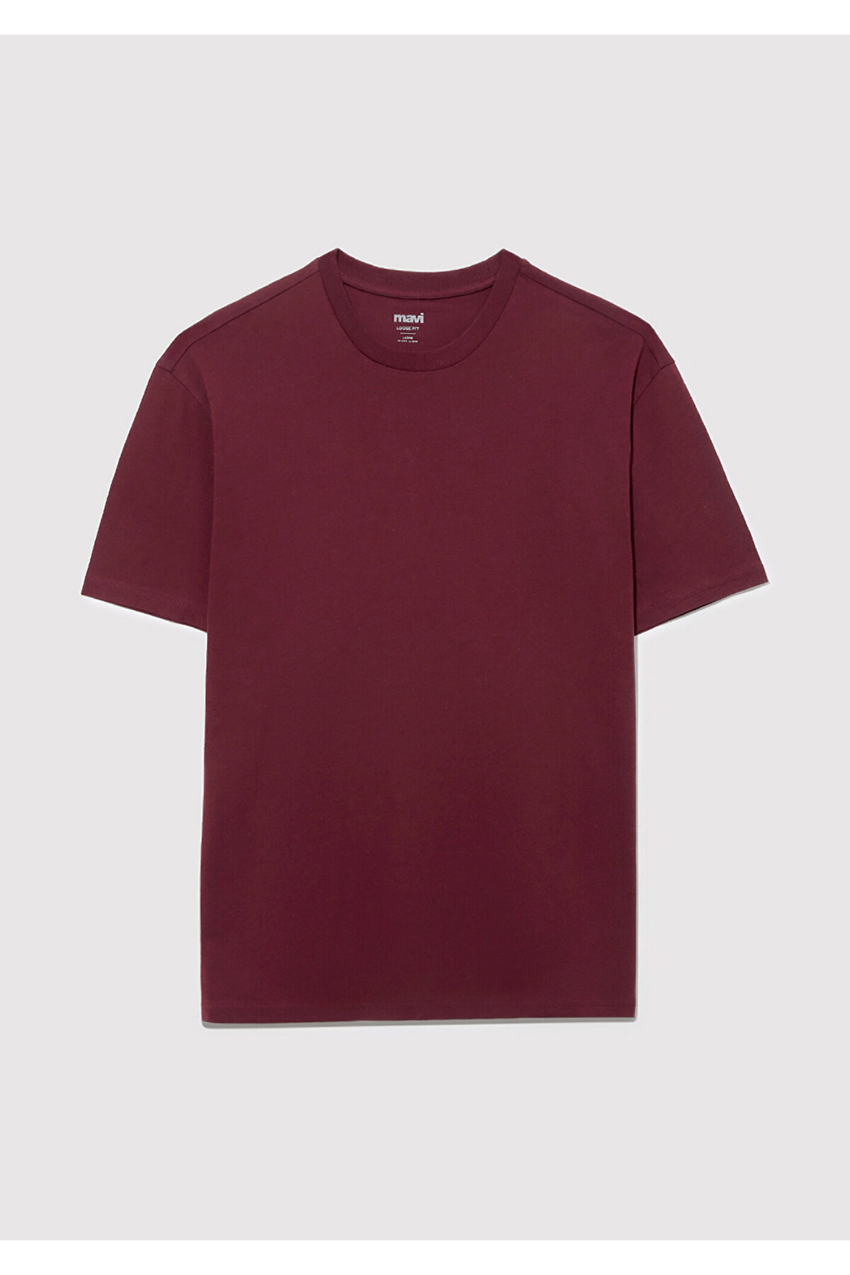 Mavi  3lü Erkek Basic Tişört Loose Fit / Bol Rahat Kesim 0612315-70057 - Görsel 5