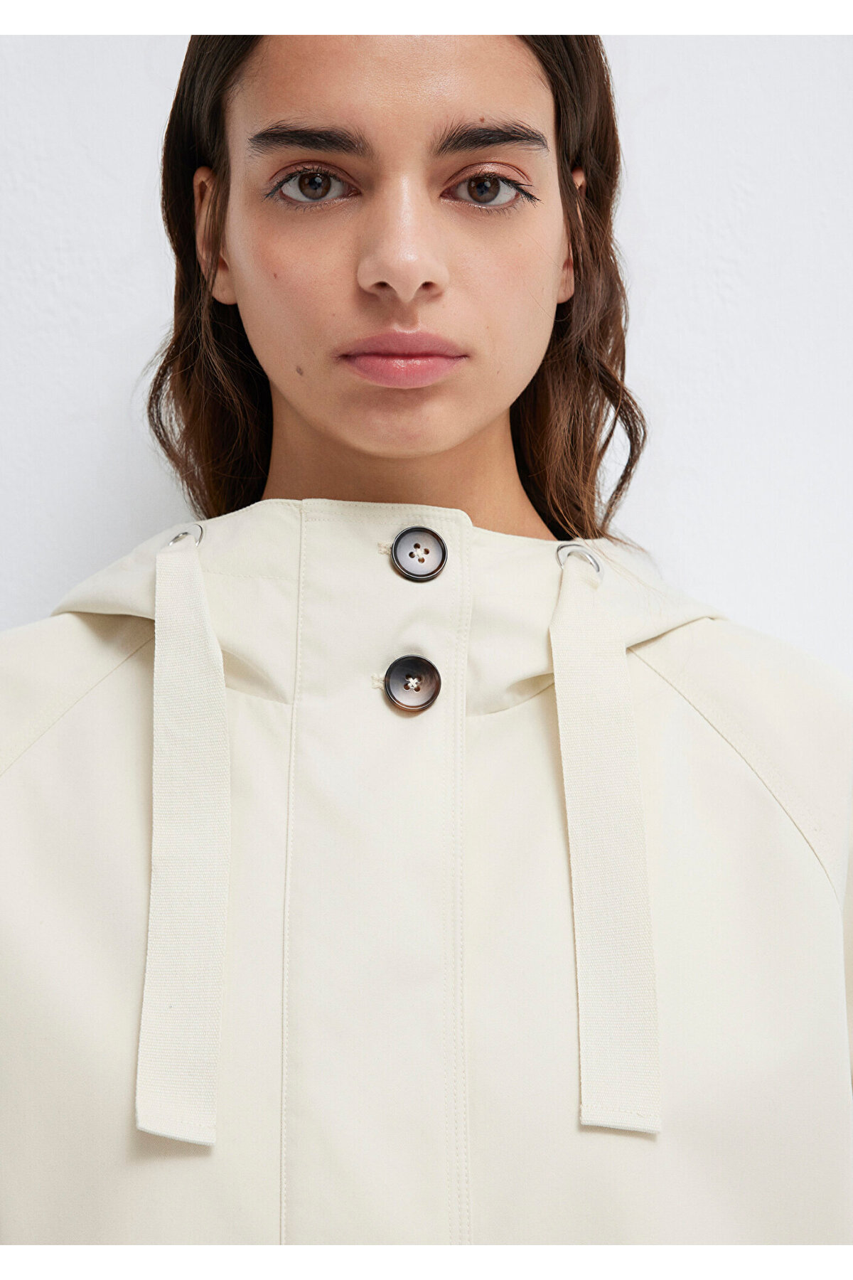 Mavi  MAVİ KADIN KAPÜŞONLU CEKET Kum Beji 1110014-70134 - Görsel 6