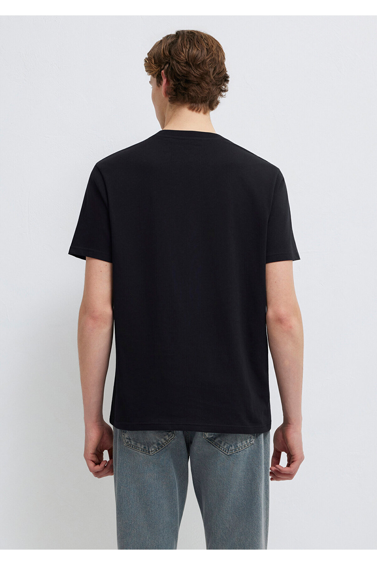 Mavi  Pro Logo Baskılı Siyah Tişört Regular Fit / Normal Kesim 0612174-900 - Görsel 5