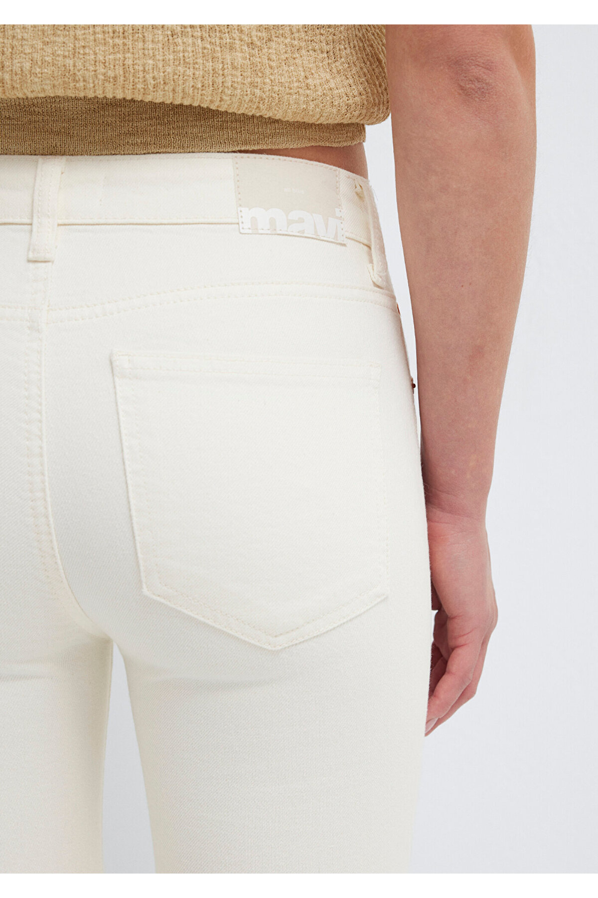 Mavi  Maria Real Blue Beyaz Jean Pantolon 101225-84394 - Görsel 8