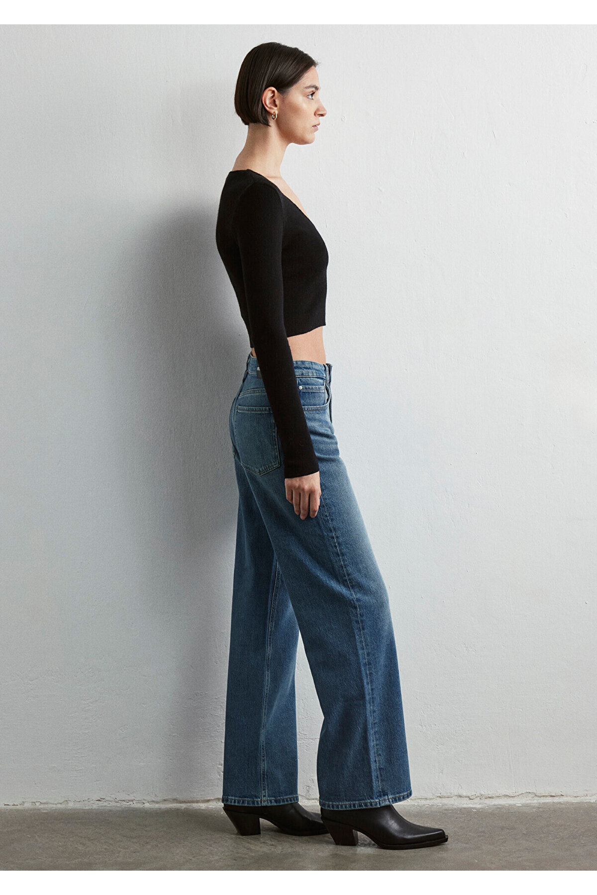 Mavi  Taylor Iconic Gölgeli Açık Mavi Jean Pantolon 1010840-88195 - Görsel 6