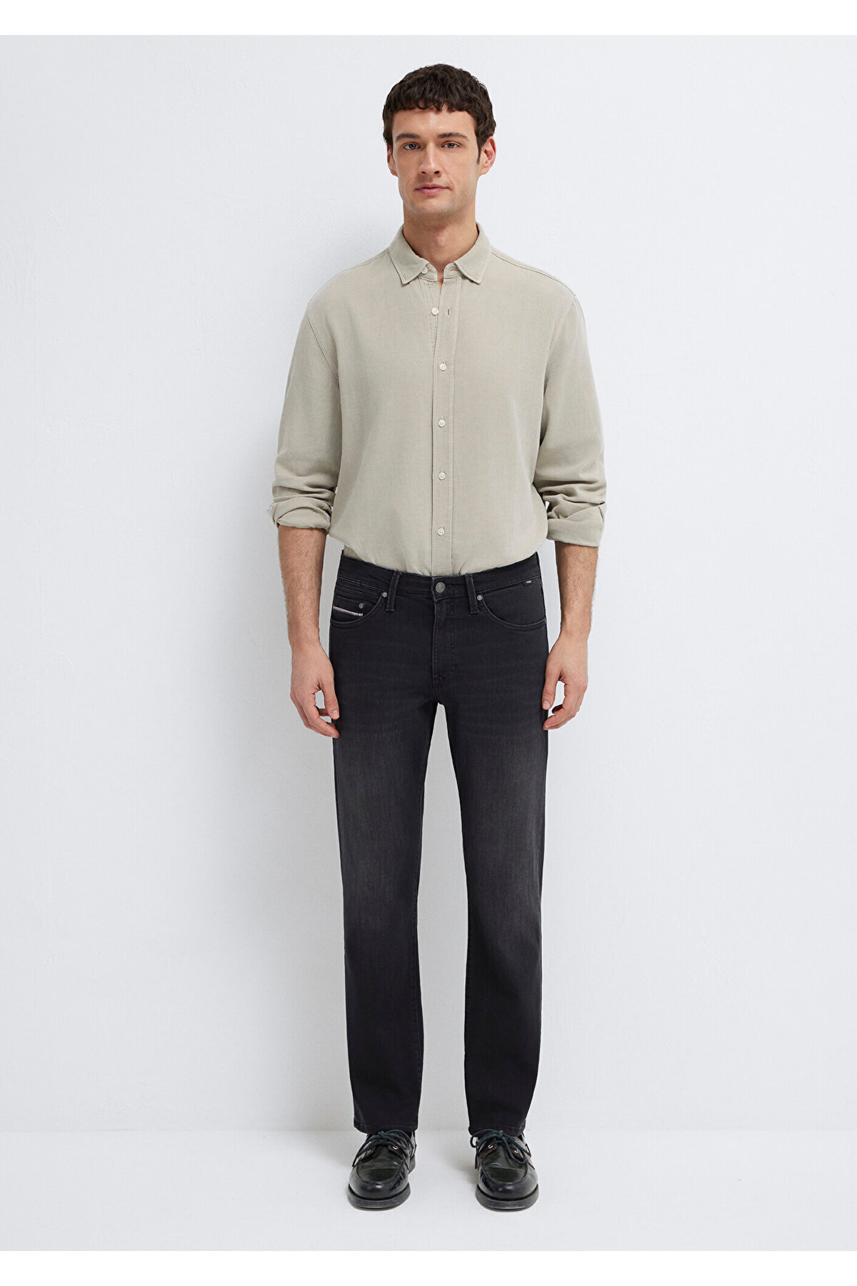 Mavi  Hunter Premium Koyu Gri Smoke Jean Pantolon 0020218775 - Görsel 3