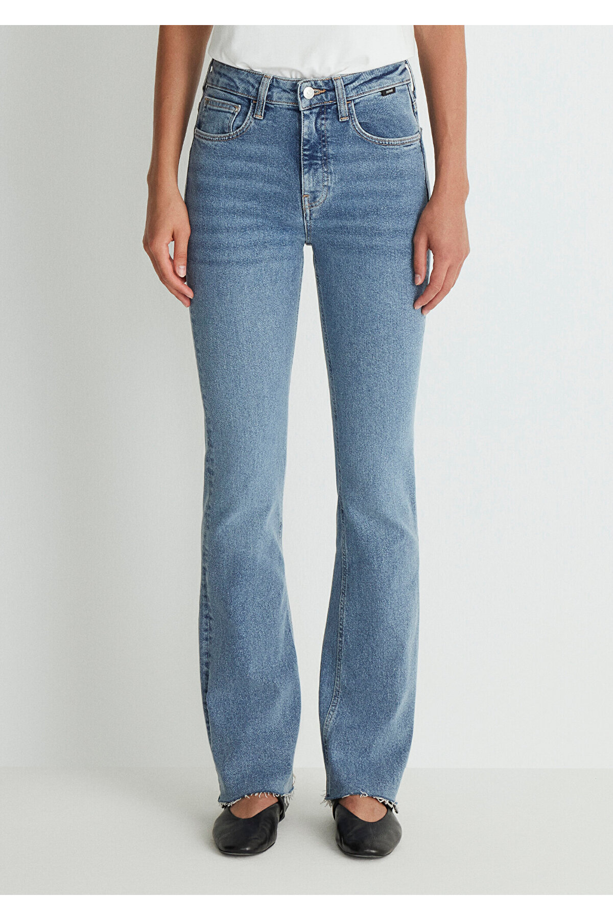 Mavi  Maria 90lar İndigo Mavisi Jean Pantolon 101225-35482 - Görsel 5