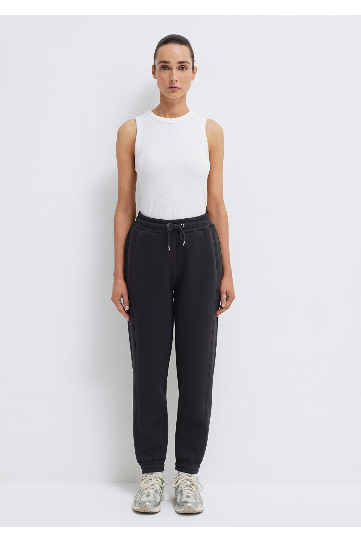 Mavi  Siyah Basic Eşofman Altı 1600430-900 - Görsel 3