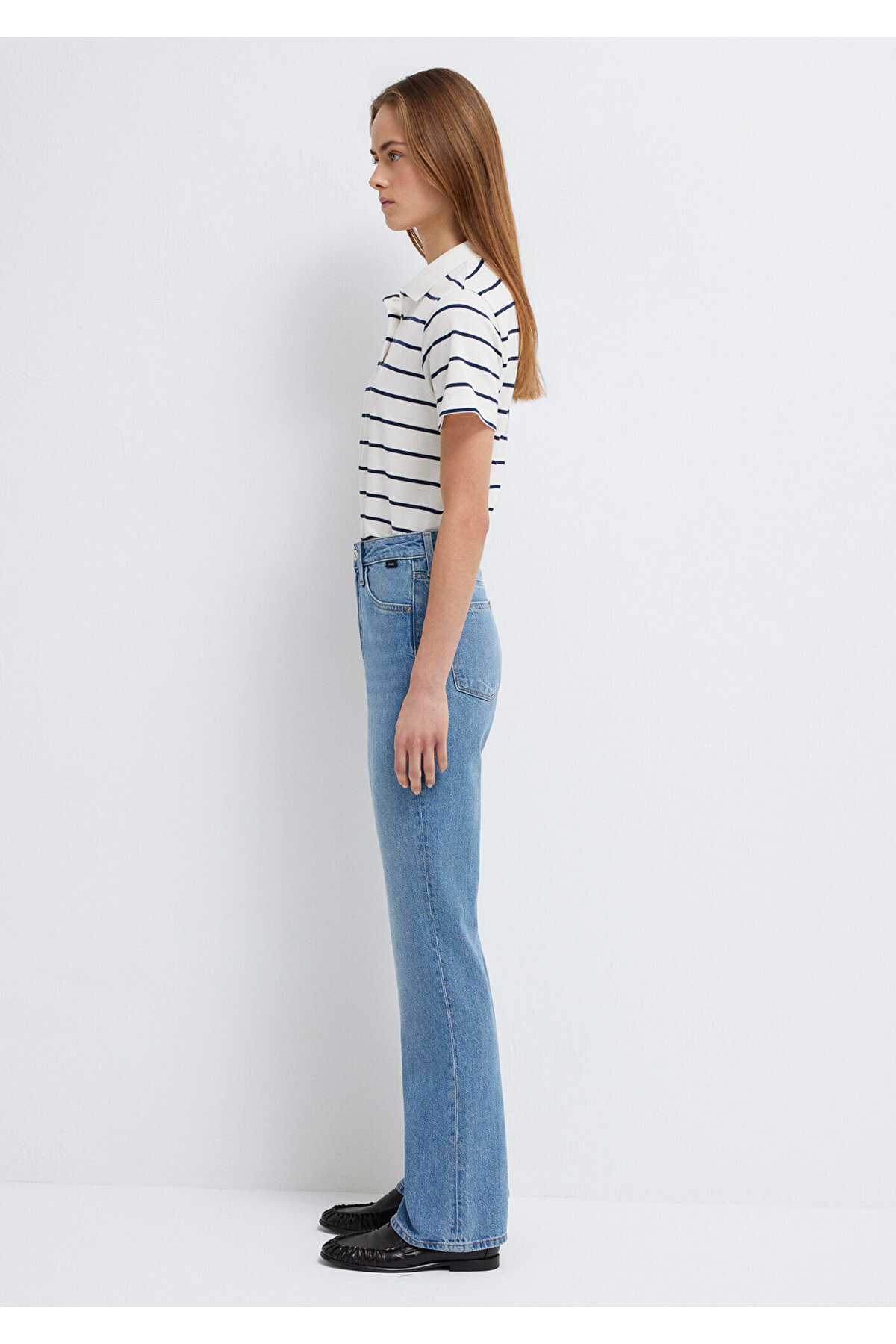 Mavi  Miav 90lar İndigo Mavisi Jean Pantolon 1010299-83039 - Görsel 5