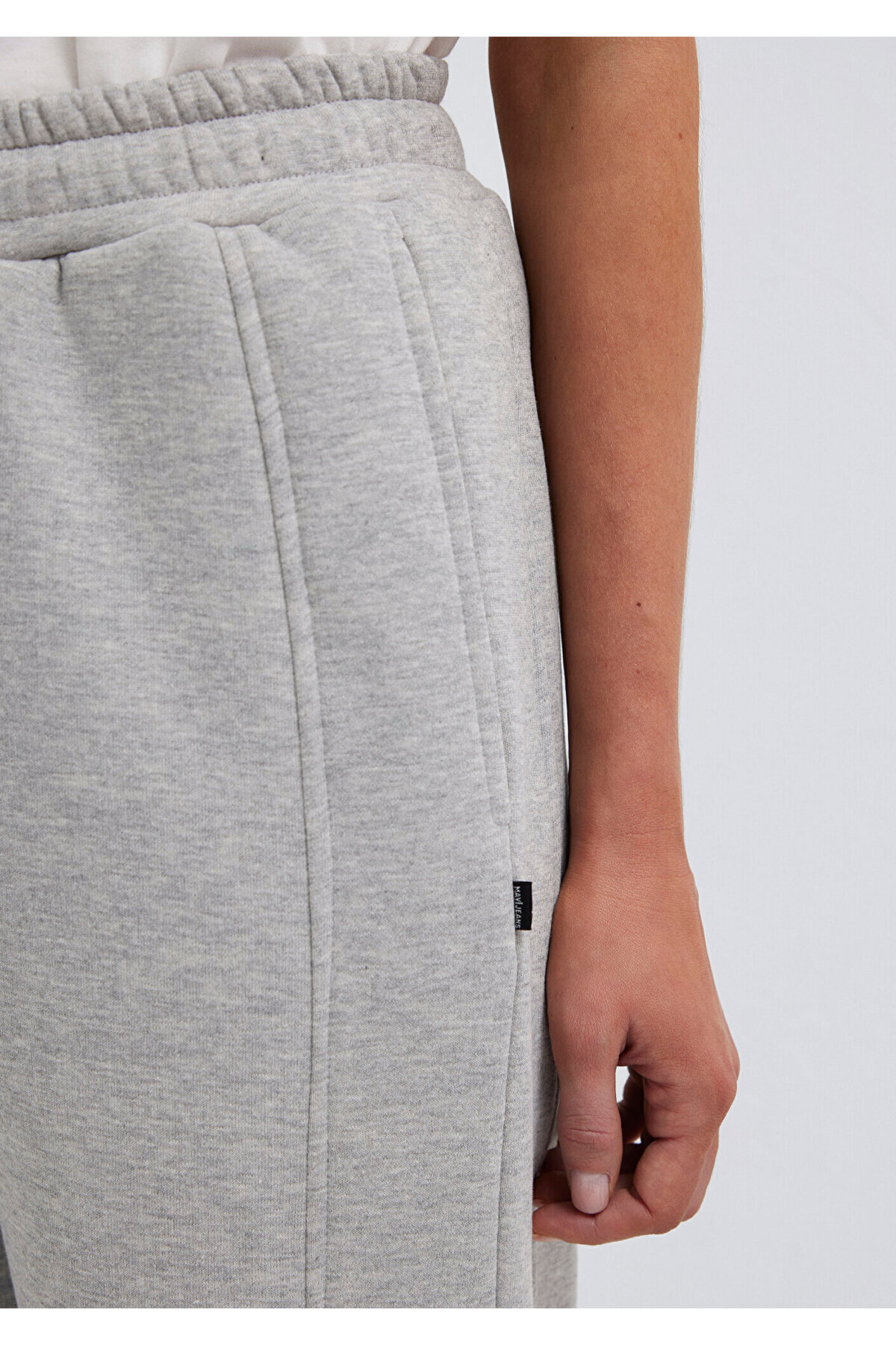 Mavi  Gri Basic Eşofman Altı 1600430-32175 - Görsel 7