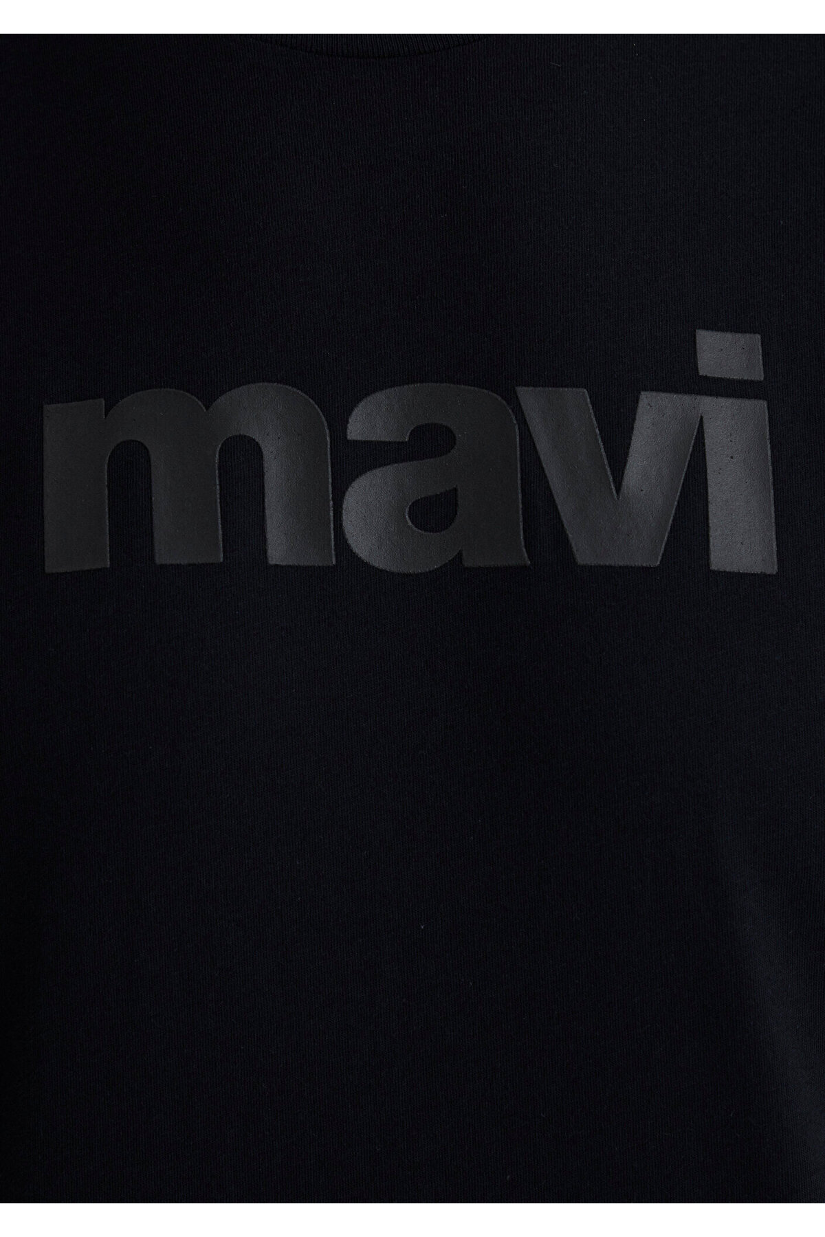 Mavi  Logo Baskılı Siyah Tişört Slim Fit / Dar Kesim 065199-900 - Görsel 7
