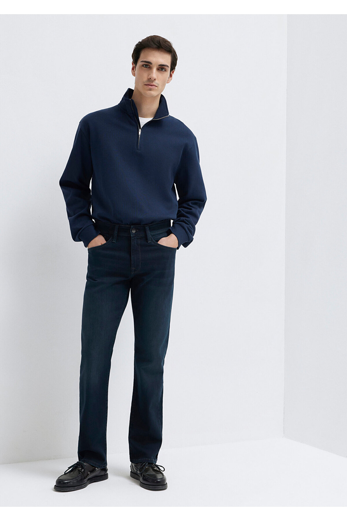 Mavi  Martin Black Gölgeli Jean Pantolon 0037829624 - Görsel 2