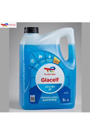 Total Glacelf Eco Bs 2f Mavi Organik Antifriz 3 Litre (09/2025) Üretim Tarihli