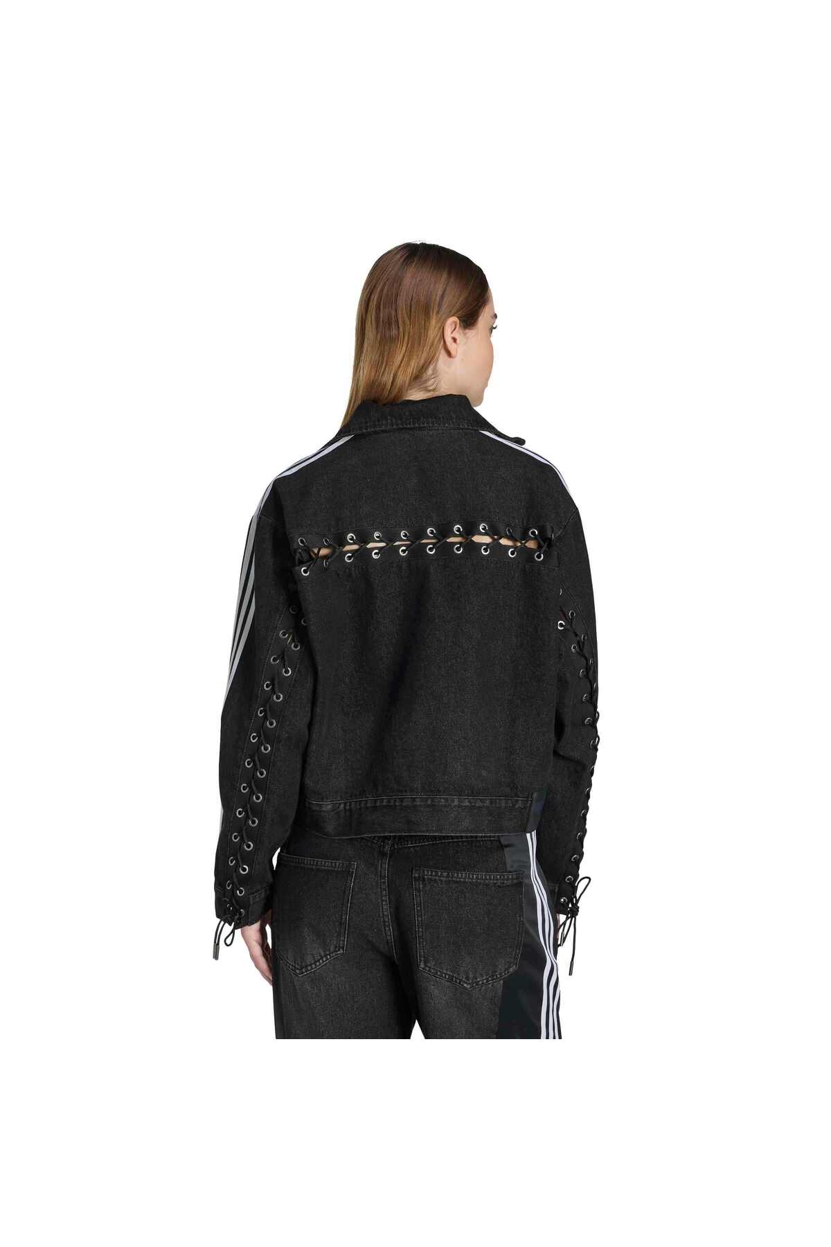 adidas Denim Fb Jacket Kadın Spor Ceket KS1394 görsel 2