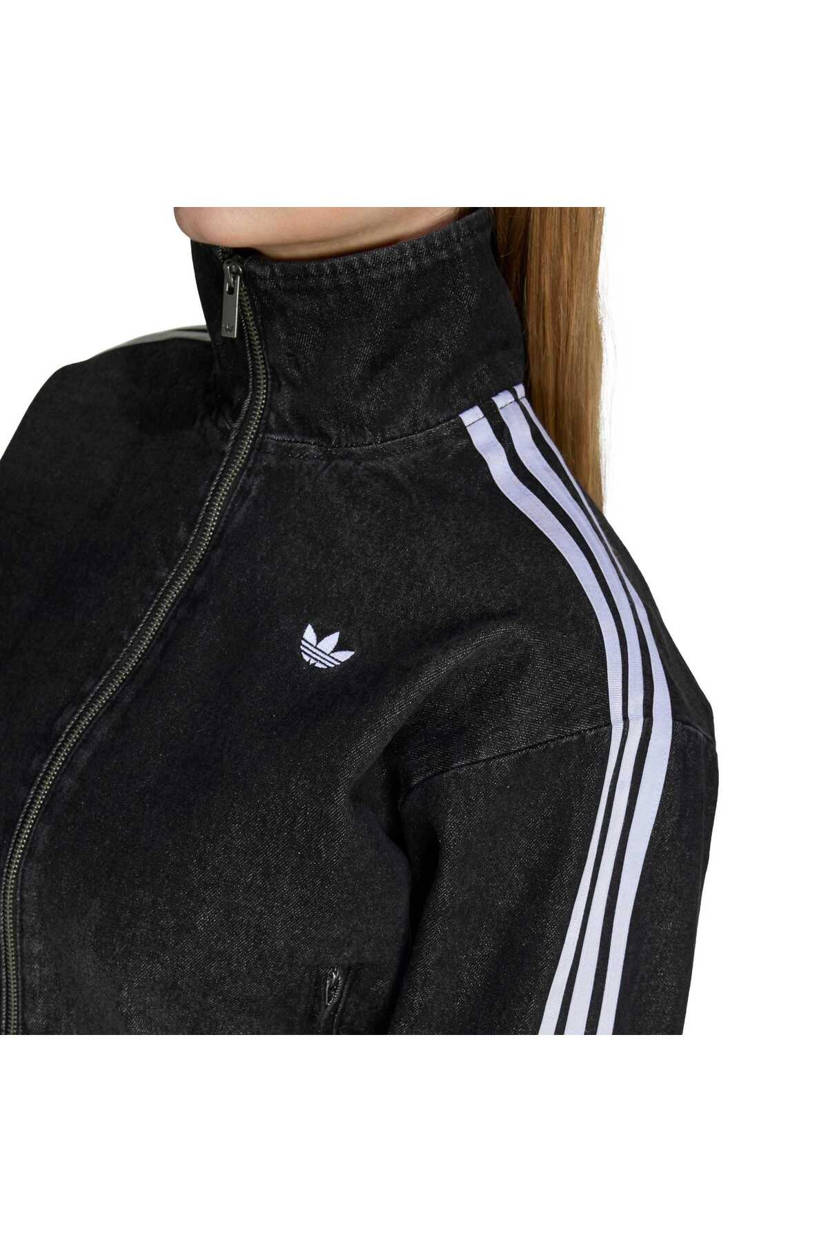 adidas Denim Fb Jacket Kadın Spor Ceket KS1394 görsel 4