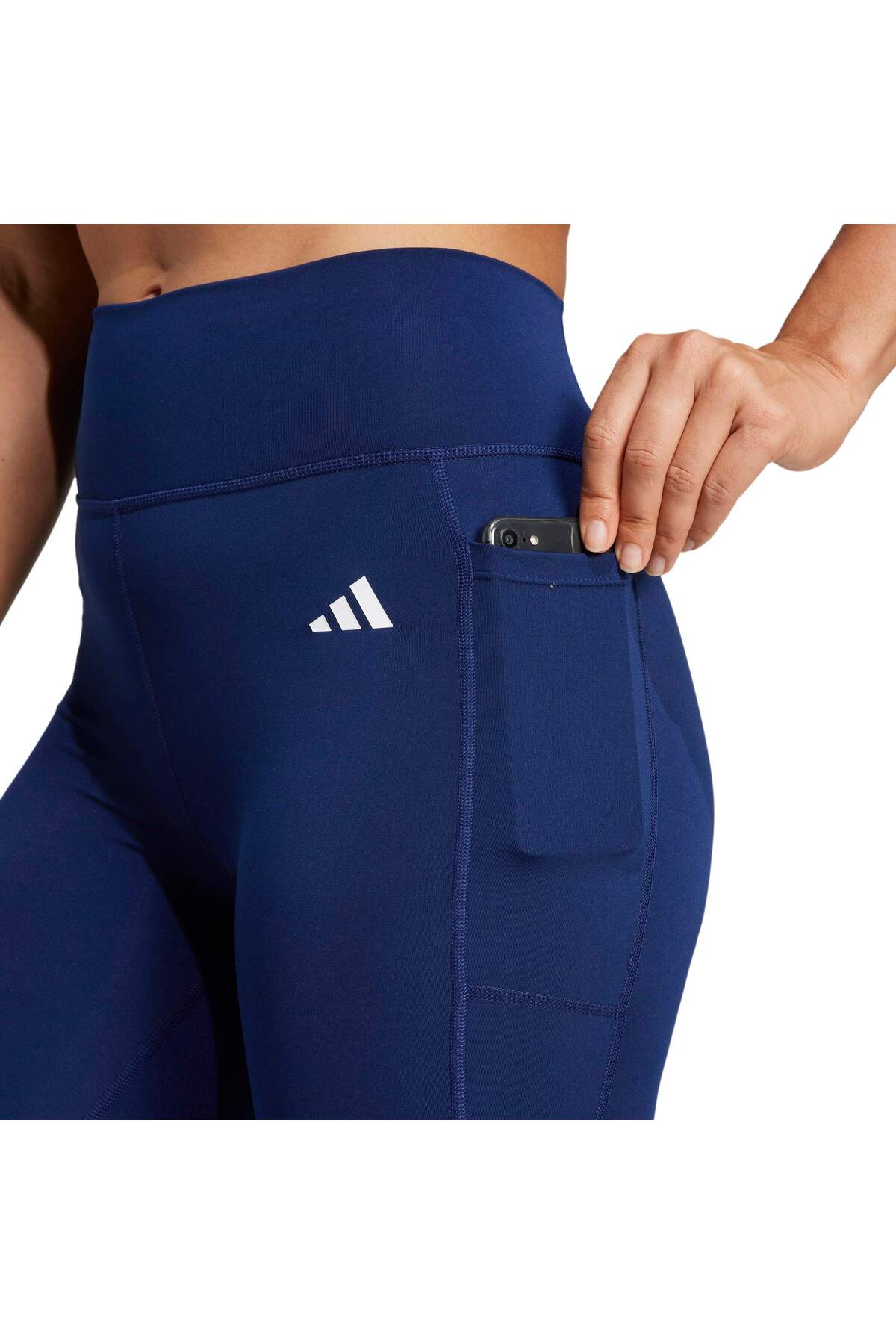 adidas Opt Ess St 1/1 Kadın Spor Tayt JI5514 görsel 6