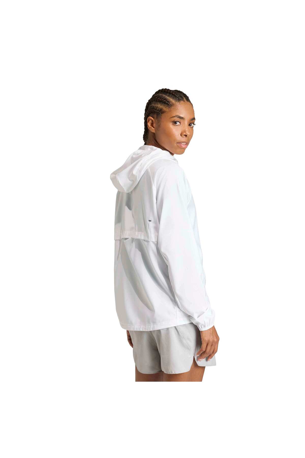 adidas Run Ess Jkt W Kadın Spor Ceket KA0253 görsel 2