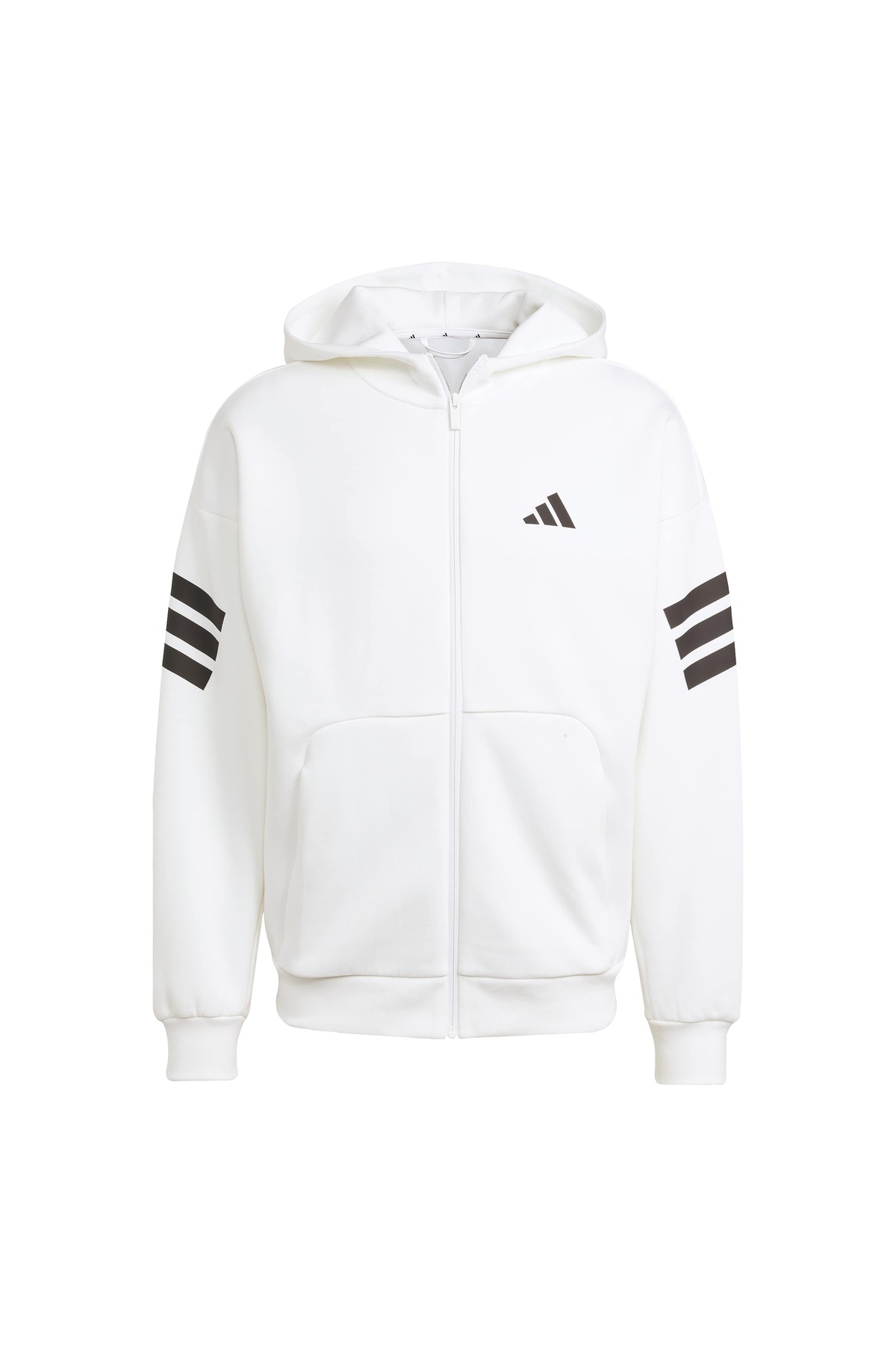 adidas M Fi 3S Fz Erkek Spor Sweatshirt JW7106 görsel 4