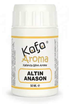 Kafa Aroma Altın Seri Anason Yağı Aromalı Hazır Karışım 50 ml