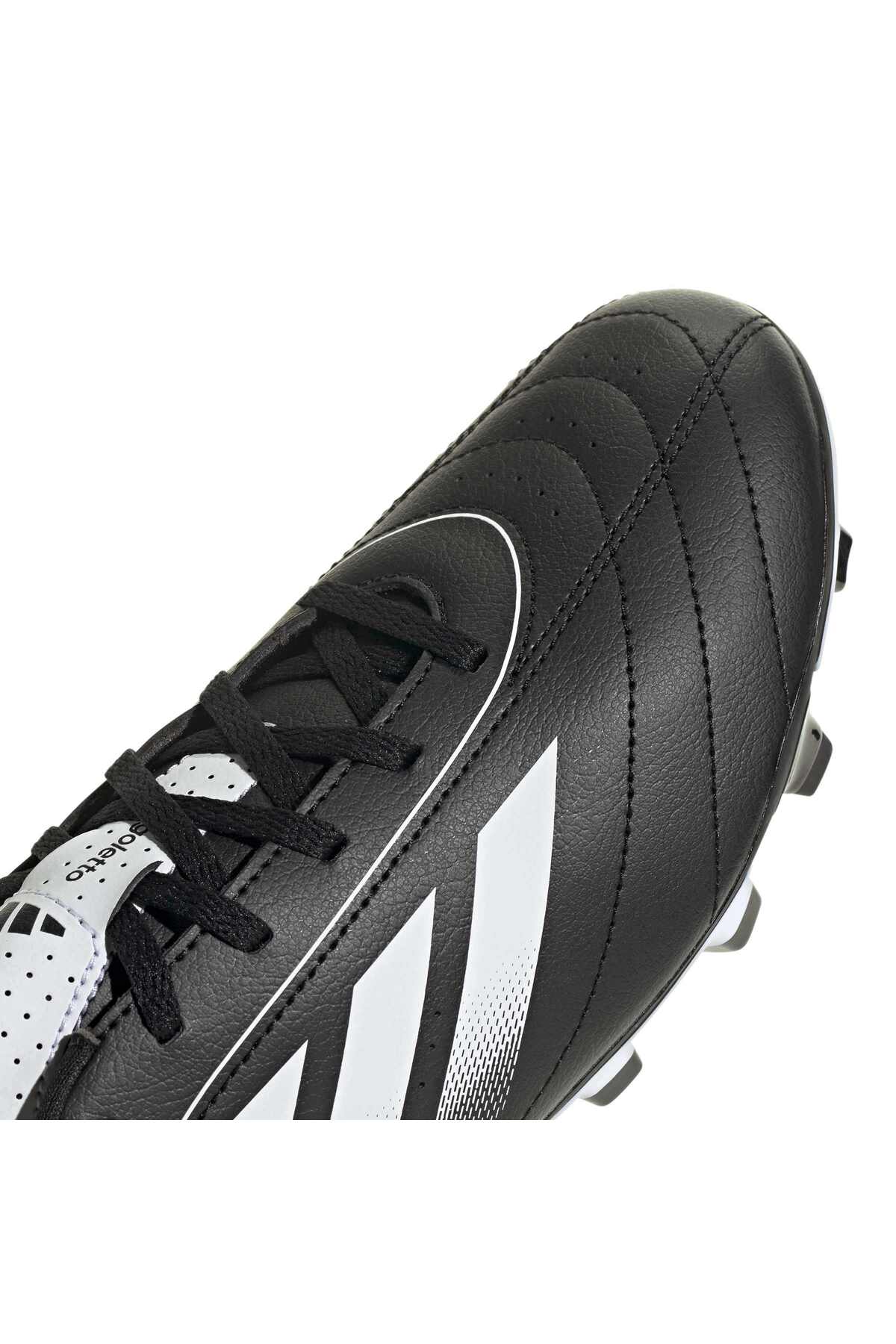 adidas Goletto Ix Fg/Mg Erkek Siyah Futbol Krampon JI4682 görsel 5