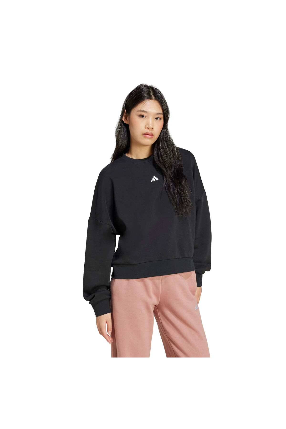 adidas Essentials Small Logo Feelcozy Sweatshirt görsel 3
