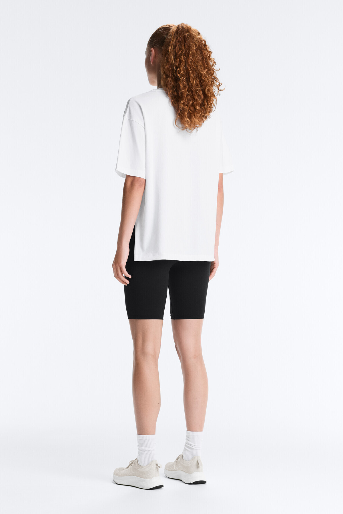 Oysho  Pamuklu kısa kollu t-shirt - Görsel 5