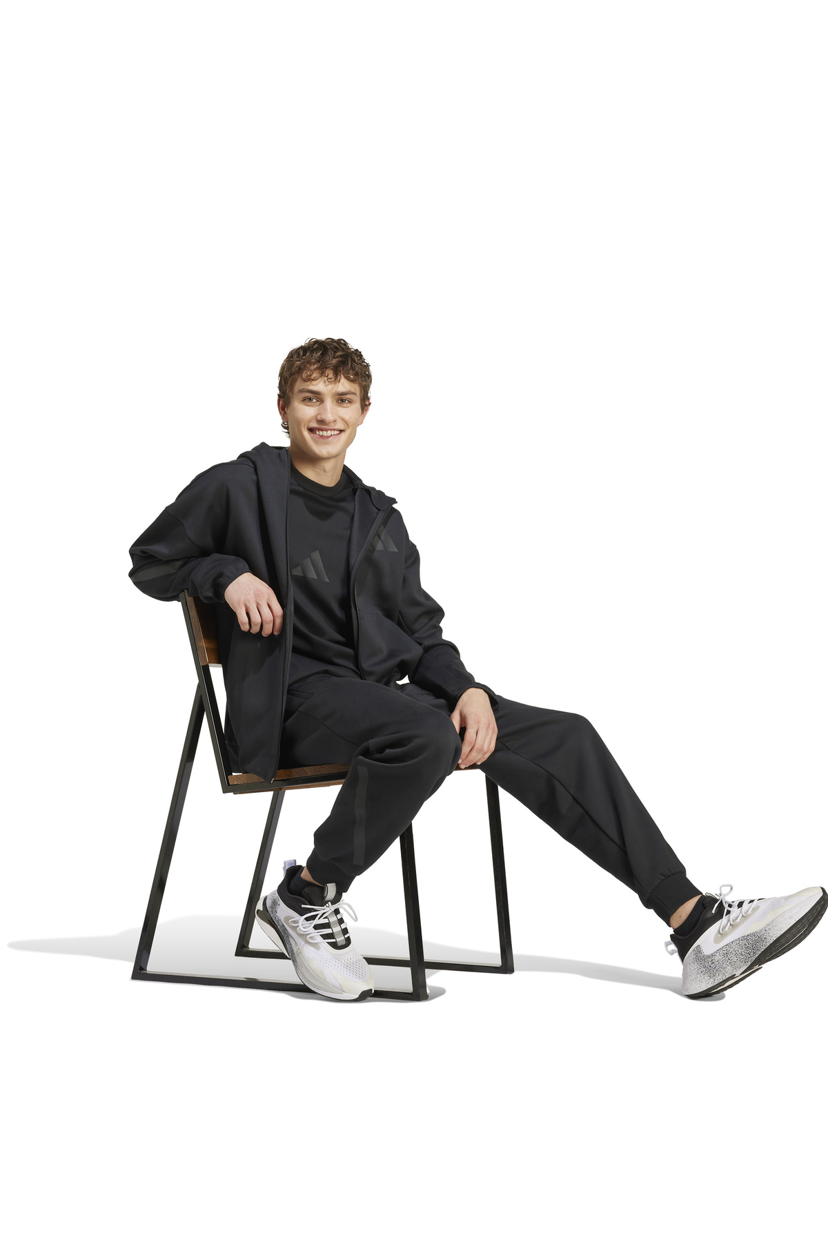 adidas M Z.N.E. Fz Erkek Spor Sweatshirt JE7538 görsel 3