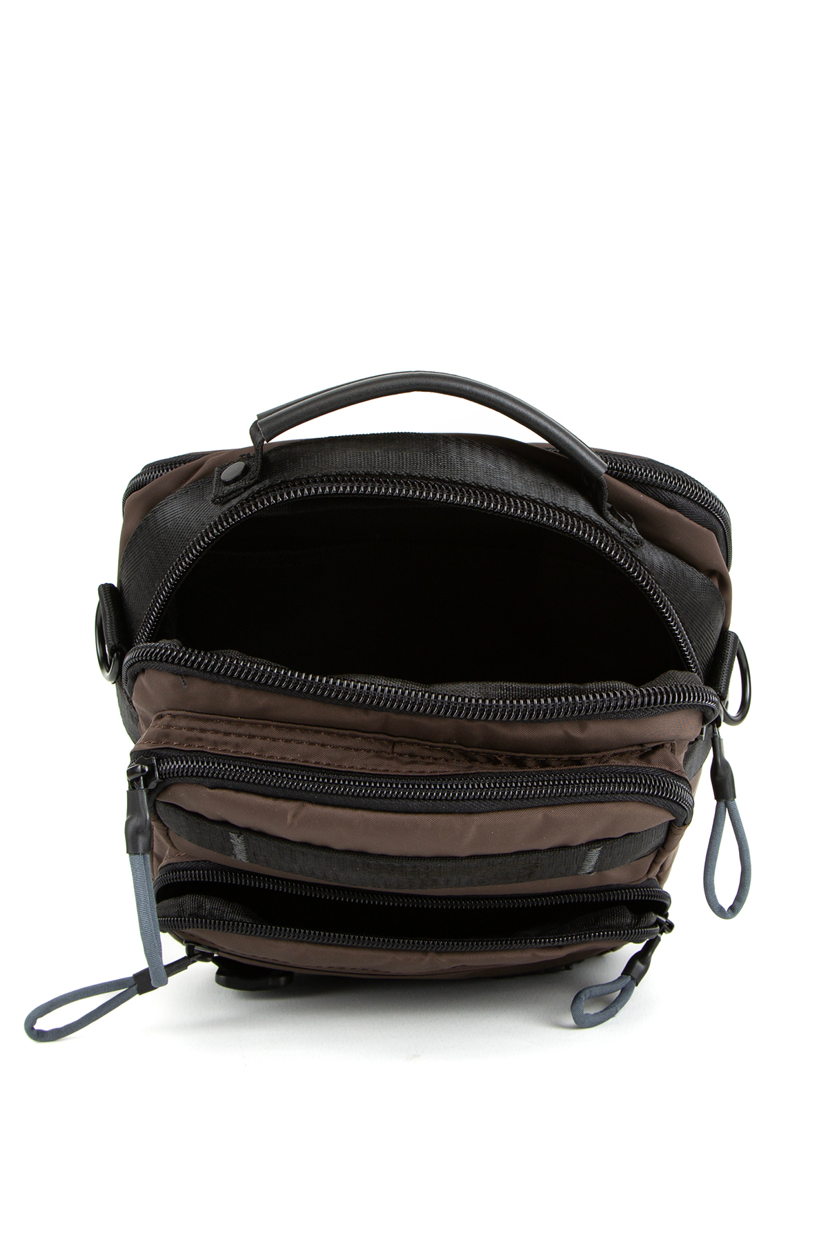 Necati Çanta  Çapraz Askılı Postacı El Ve Omuz Çantası Kahverengi - Görsel 6