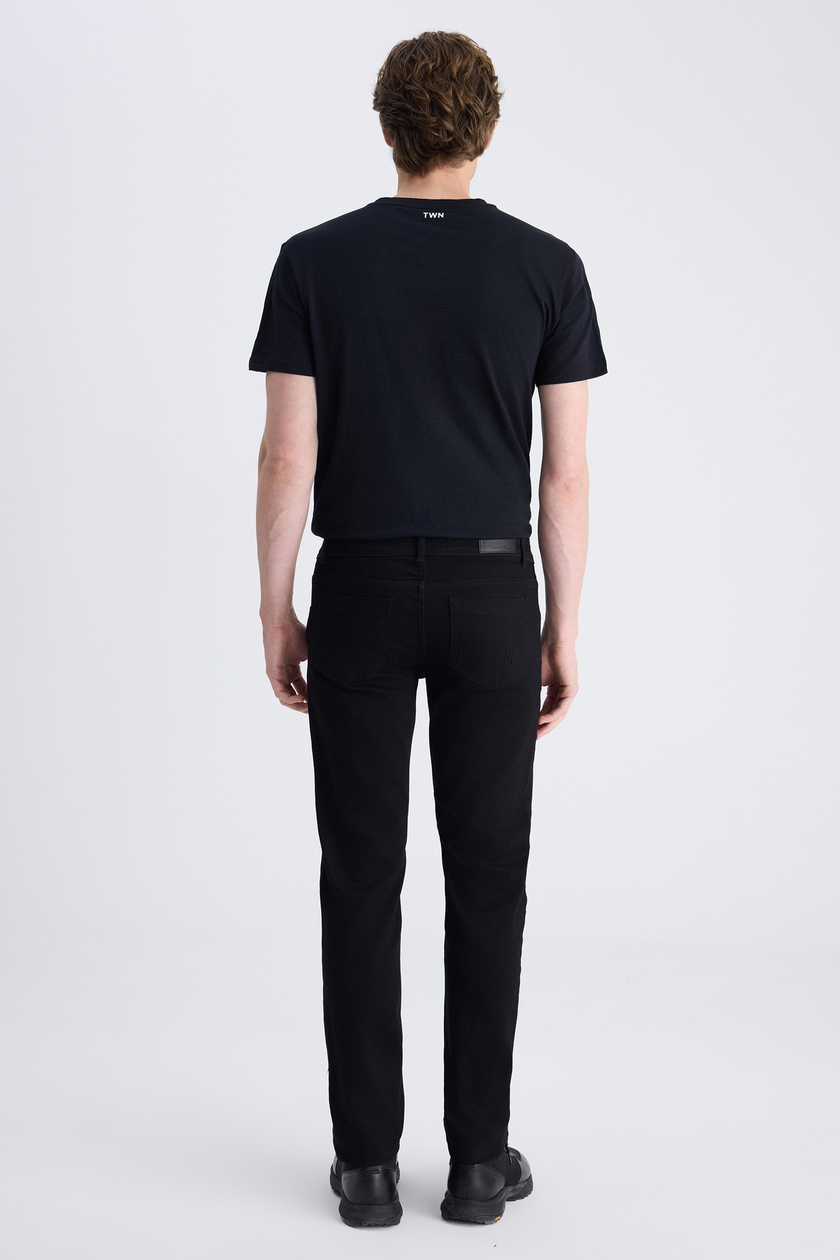 TWN  Super Slim Fit Siyah Denim Pantolon - Görsel 8