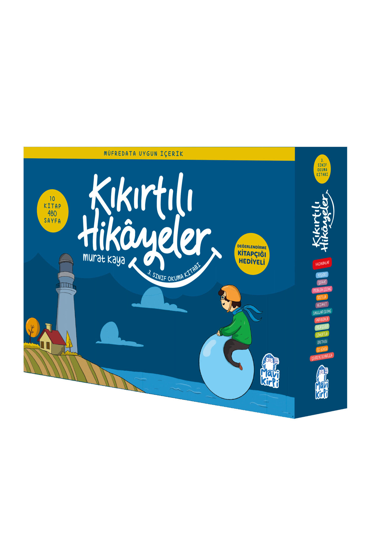 Mavi Kirpi Kıkırtılı Hikayeler 3 Sınıf Okuma Seti 10 Kitap Takım