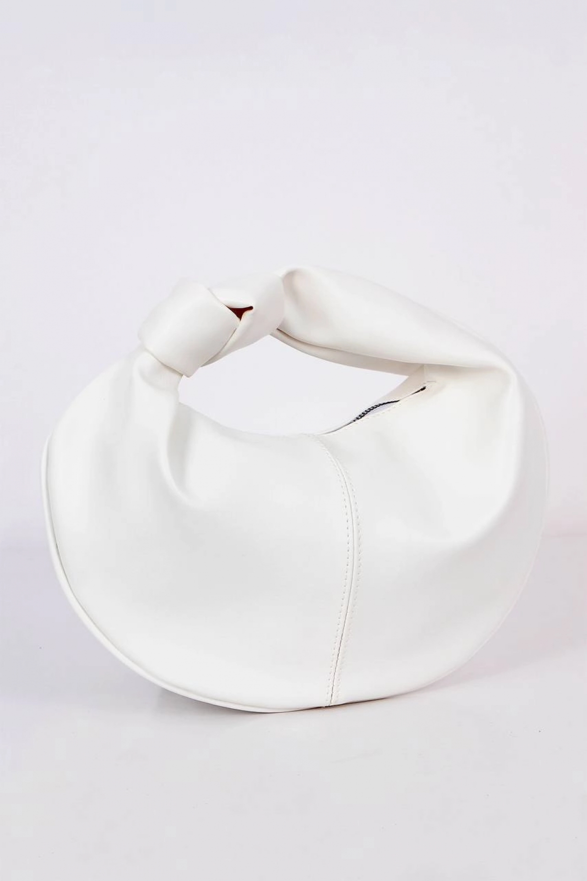 Helen Knotted White Skin Trend Mini Women Handbag