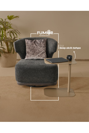 Fumor Deep Dikdörtgen Akıllı Sehpa