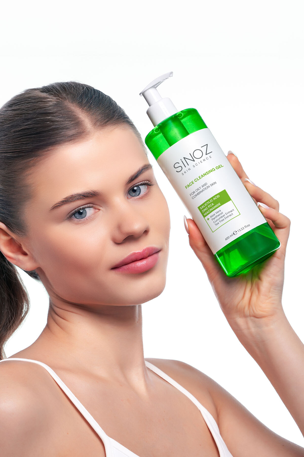 Yağlı ve Karma Ciltler İçin Sebum Dengeleyici Yüz Temizleme Jeli 400 ml — ST9220 — تصویر 6 از 7