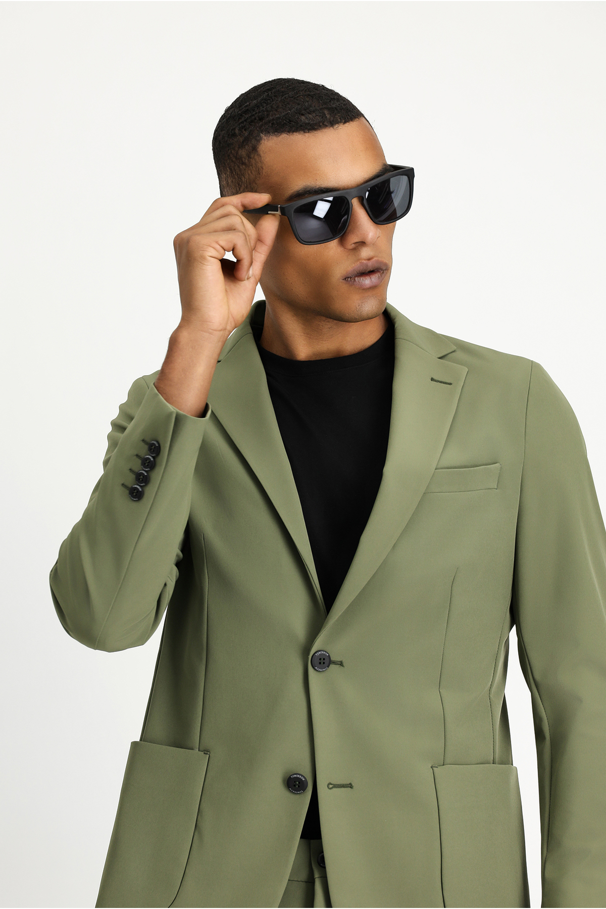 Kiğılı  Techno-Line 7 Drop Super Slim Fit Eksra Dar Kesim Takım Elbise - Görsel 2