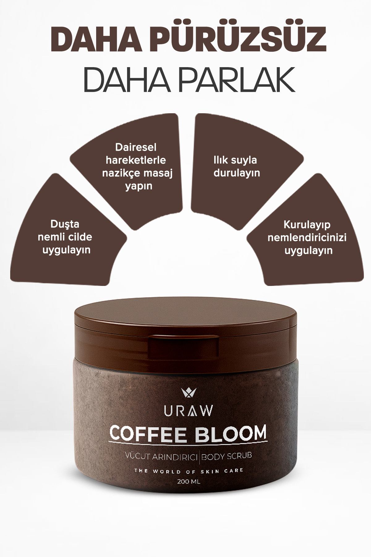 3’lü Bloom Vücut Peeling Seti — SET27 — تصویر 4 از 4