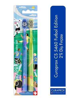 Curaprox CS 5460 Futbol Edition Diş Fırçası 2li
