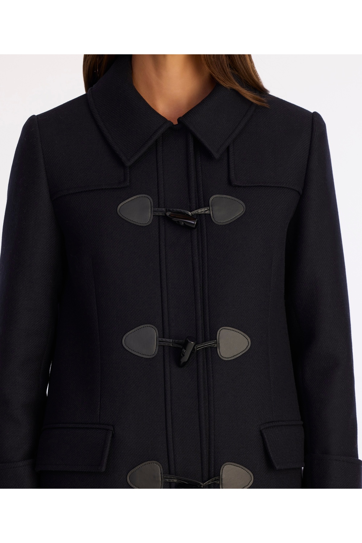 Yargıcı  Regular Ceket Yaka Uzun Kol Palto - Görsel 6