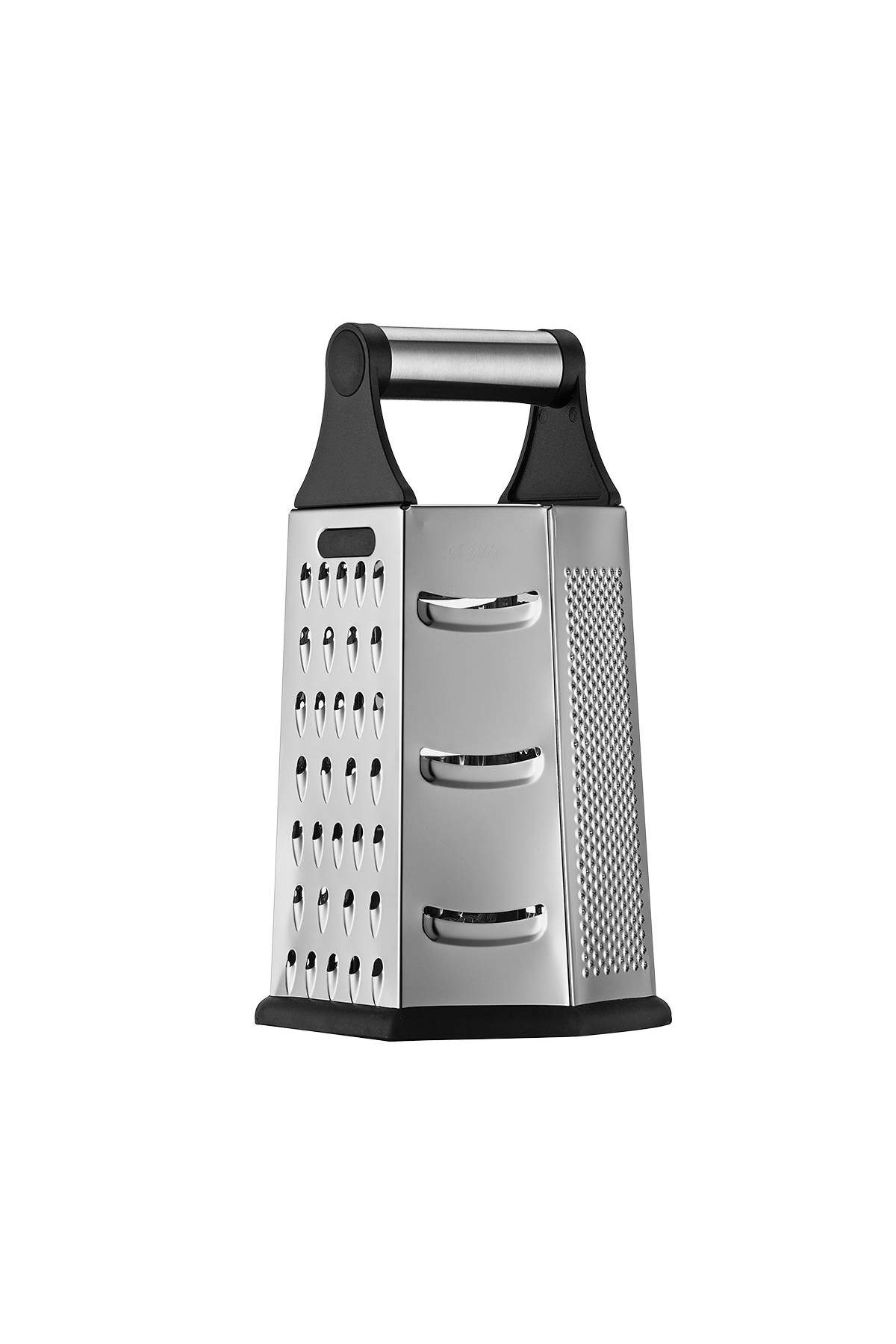 Master 6-Way Black Grater