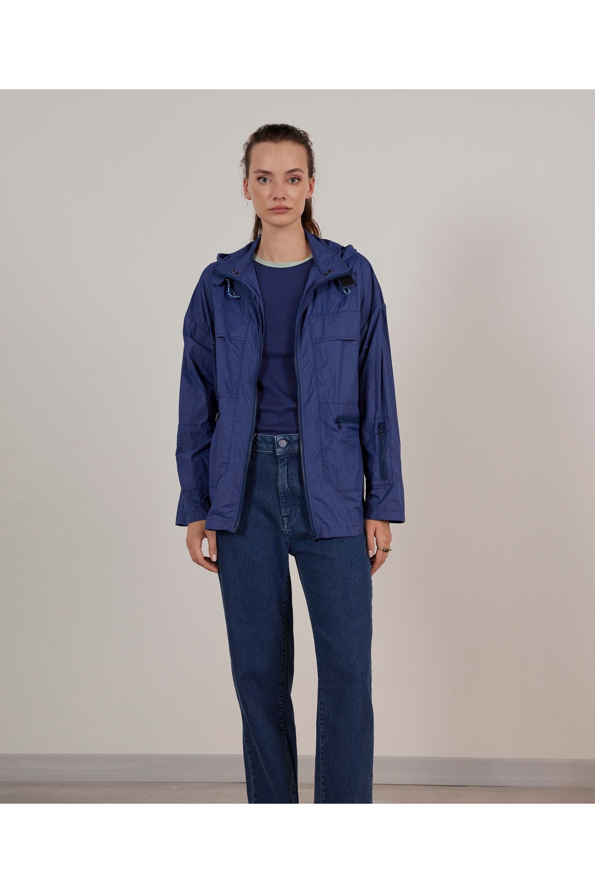 Yargıcı  Cep Detaylı Yağmurluk