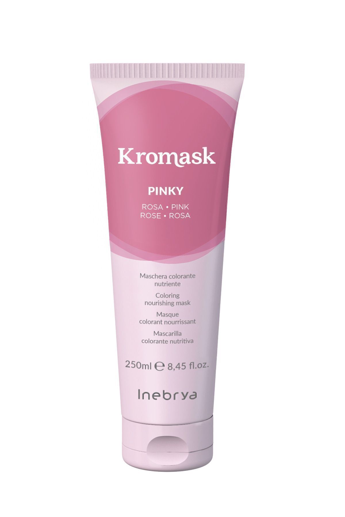 Kromask Pinky Pembe Pigment Maske 250 ml | Soğuk Pembe Tonlu Saçlar İçin Canlı ve Parlak Bakım — 8008277264547 — تصویر 3 از 6