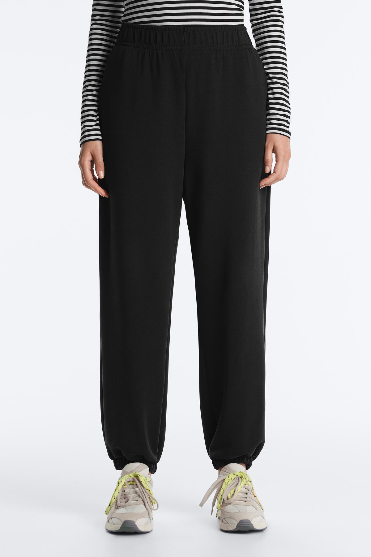 Yumuşak dokulu modal jogger pantolon