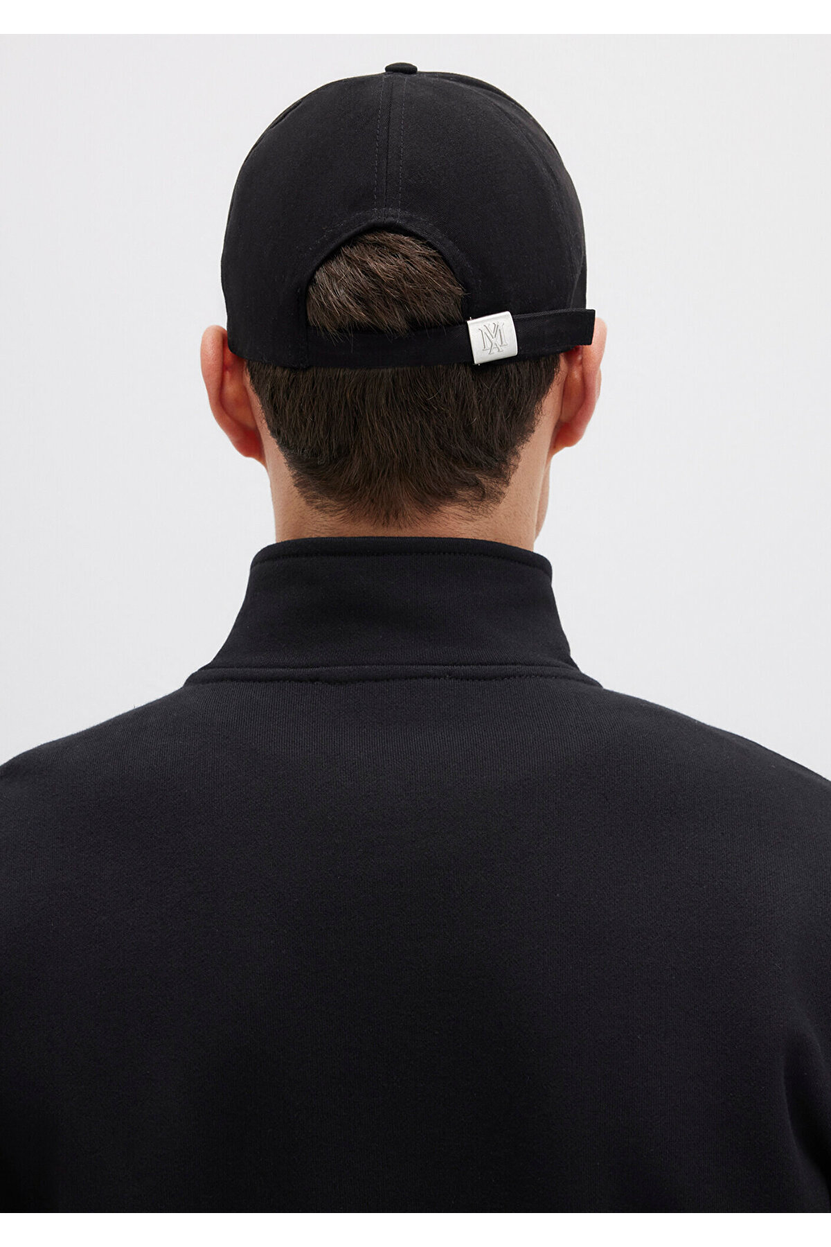 Mavi  Mühür Logo Nakışlı Siyah Şapka 0911882-900 - Görsel 2