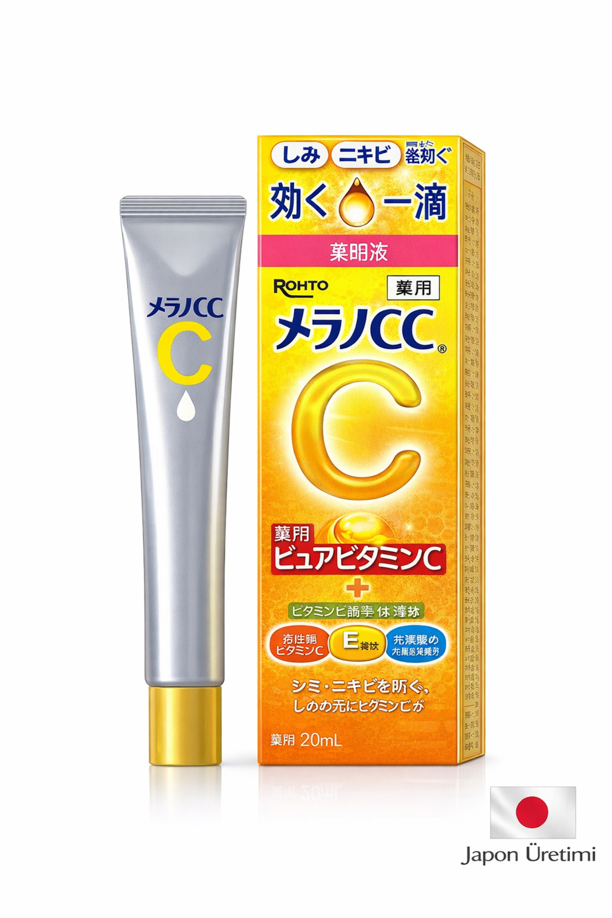 ROHTO MENTHOLATUM Melano CC Vitamin C Essence Serum 20 ml | Leke